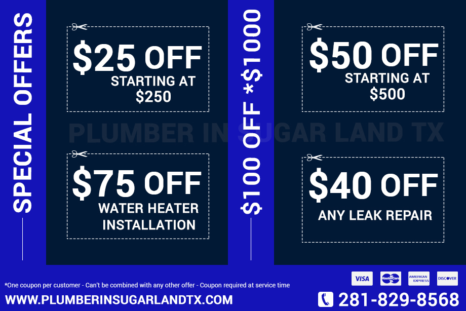 Plumber In Sugar Land TX TX Printable Coupon